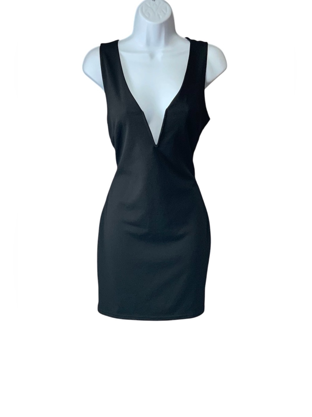 A’Gaci Black Cocktail Mini Dress